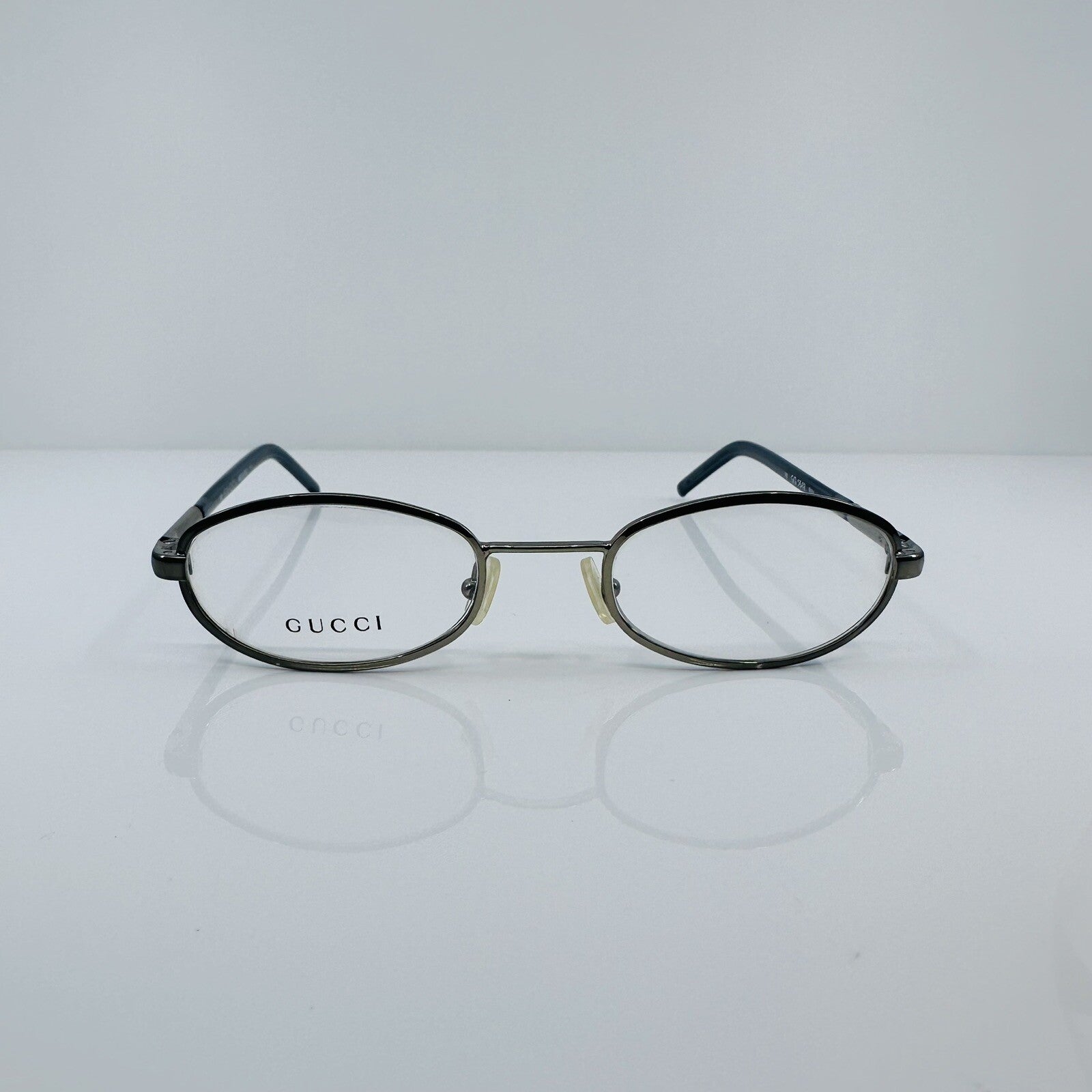 Vintage Gucci GG 1649 Silver Eyeglasses - Super Vision Optical