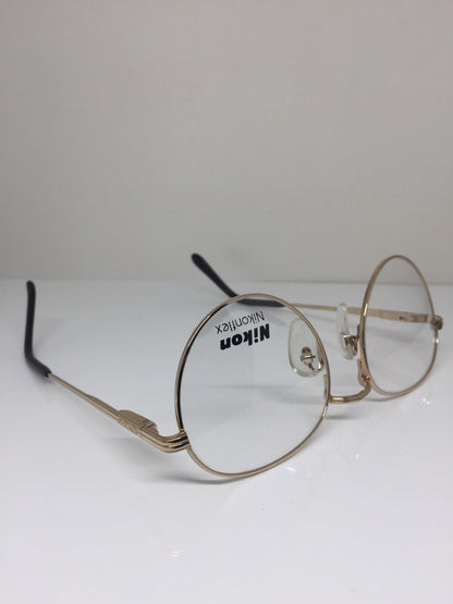 Vintage Nikon NK 4526 Gold Eyeglasses - Super Vision Optical