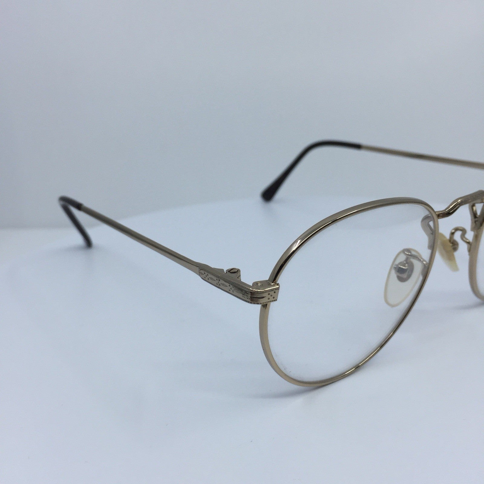 Vintage Polo Ralph Lauren Polo Classic Vl Gold Eyeglasses - Super Vision Optical