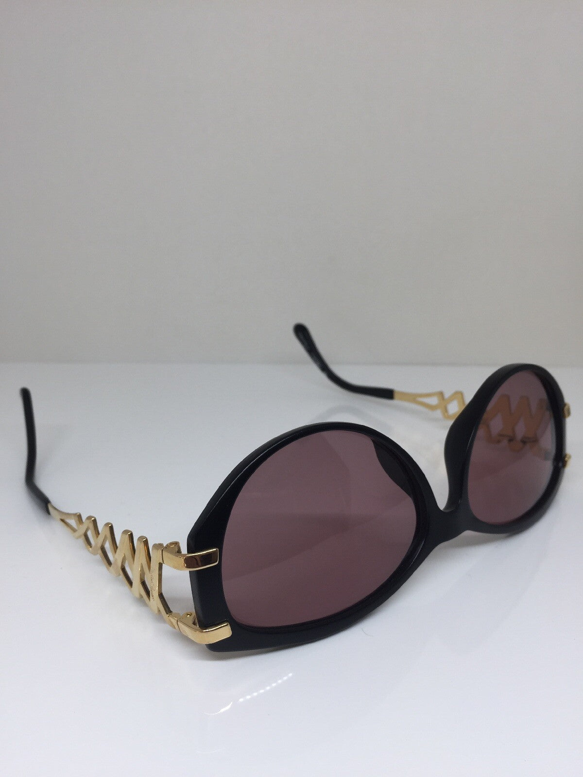 Vintage Paloma Picasso PALOMA PICCASO 3812 Black Sunglasses - Super Vision Optical