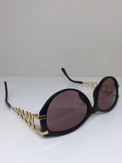 Vintage Paloma Picasso PALOMA PICCASO 3812 Black Sunglasses - Super Vision Optical