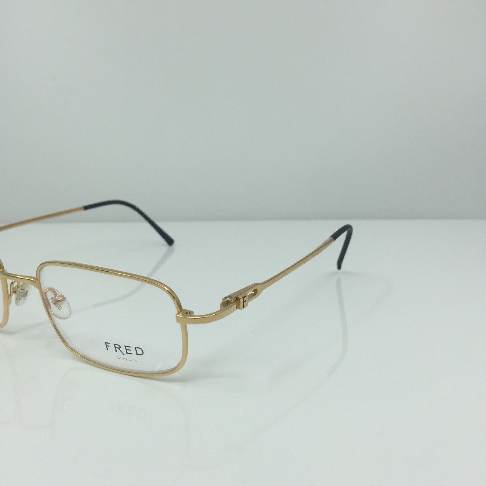 Vintage Fred Lunettes Alaska C1 Gold Eyeglasses - Super Vision Optical