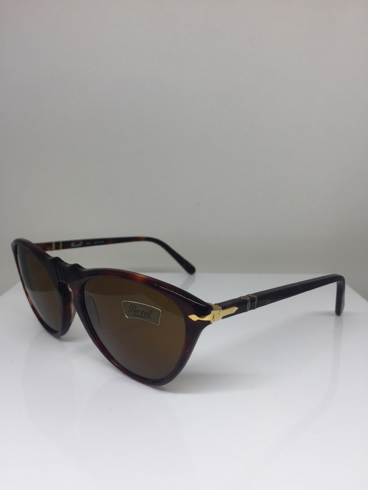 Vintage Persol PERSOL 201 Black Sunglasses - Super Vision Optical