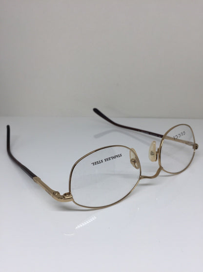 Vintage Gucci GG 2650 Gold Eyeglasses - Super Vision Optical