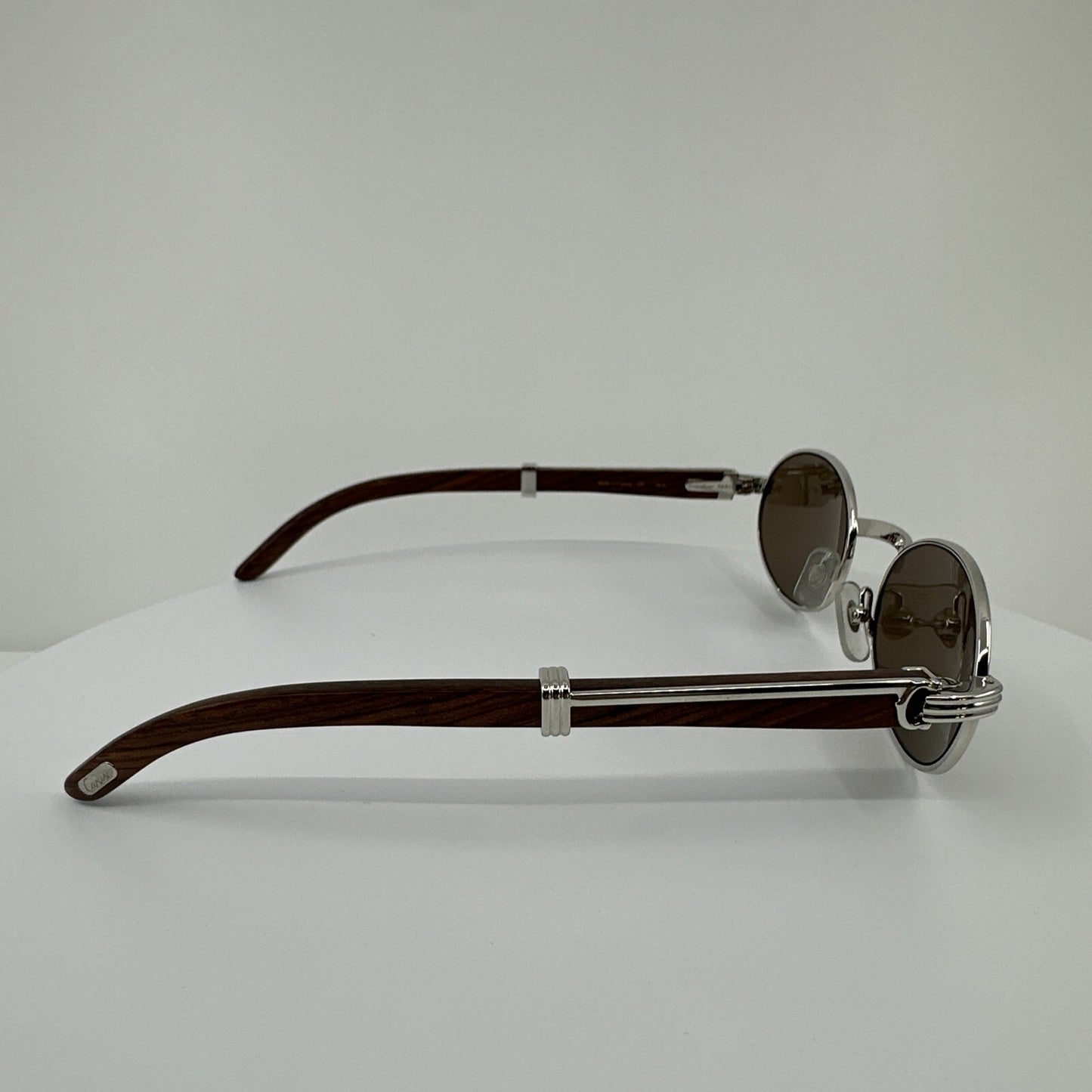 Vintage Cartier Cartier Sully Silver Sunglasses - Super Vision Optical