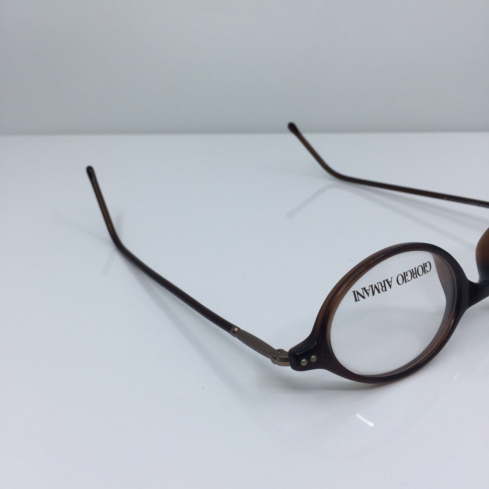 Vintage Giorgio Armani GA 388 Brown Eyeglasses - Super Vision Optical