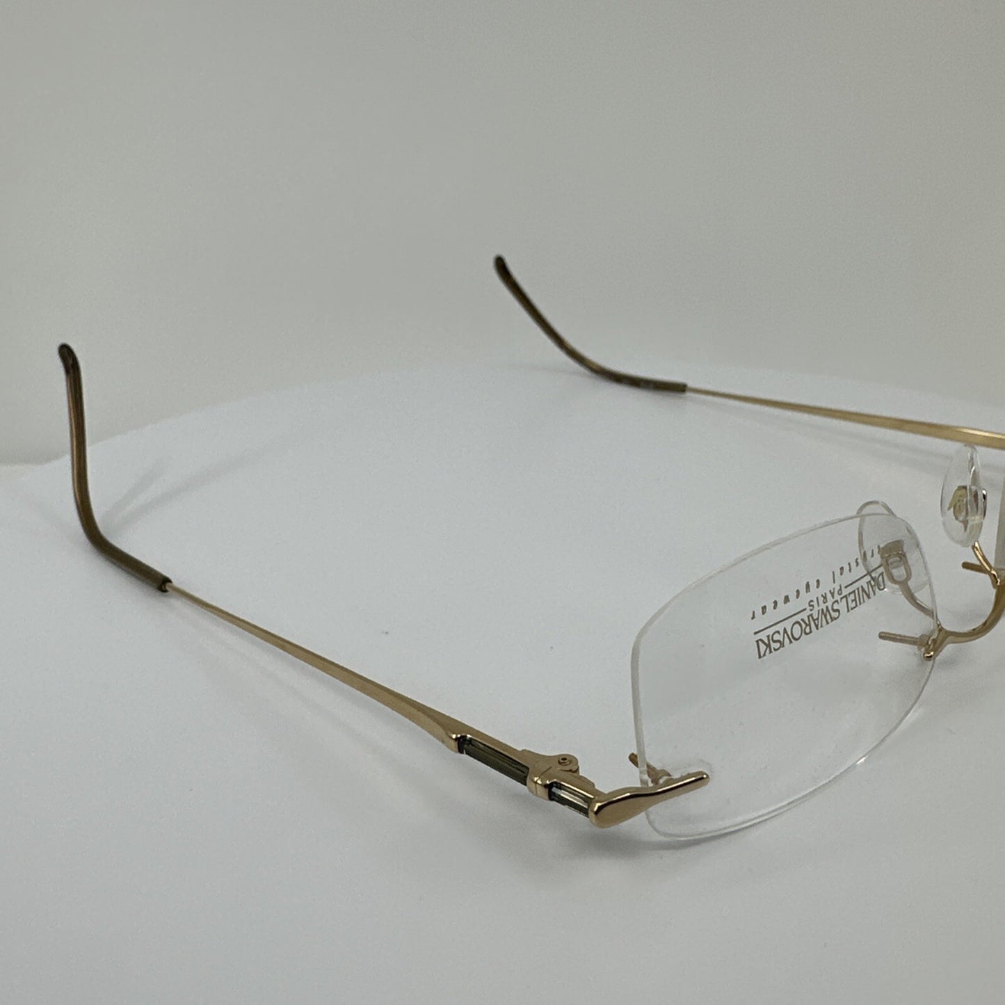 Vintage Daniel Swarovski S 112 Gold Eyeglasses - Super Vision Optical