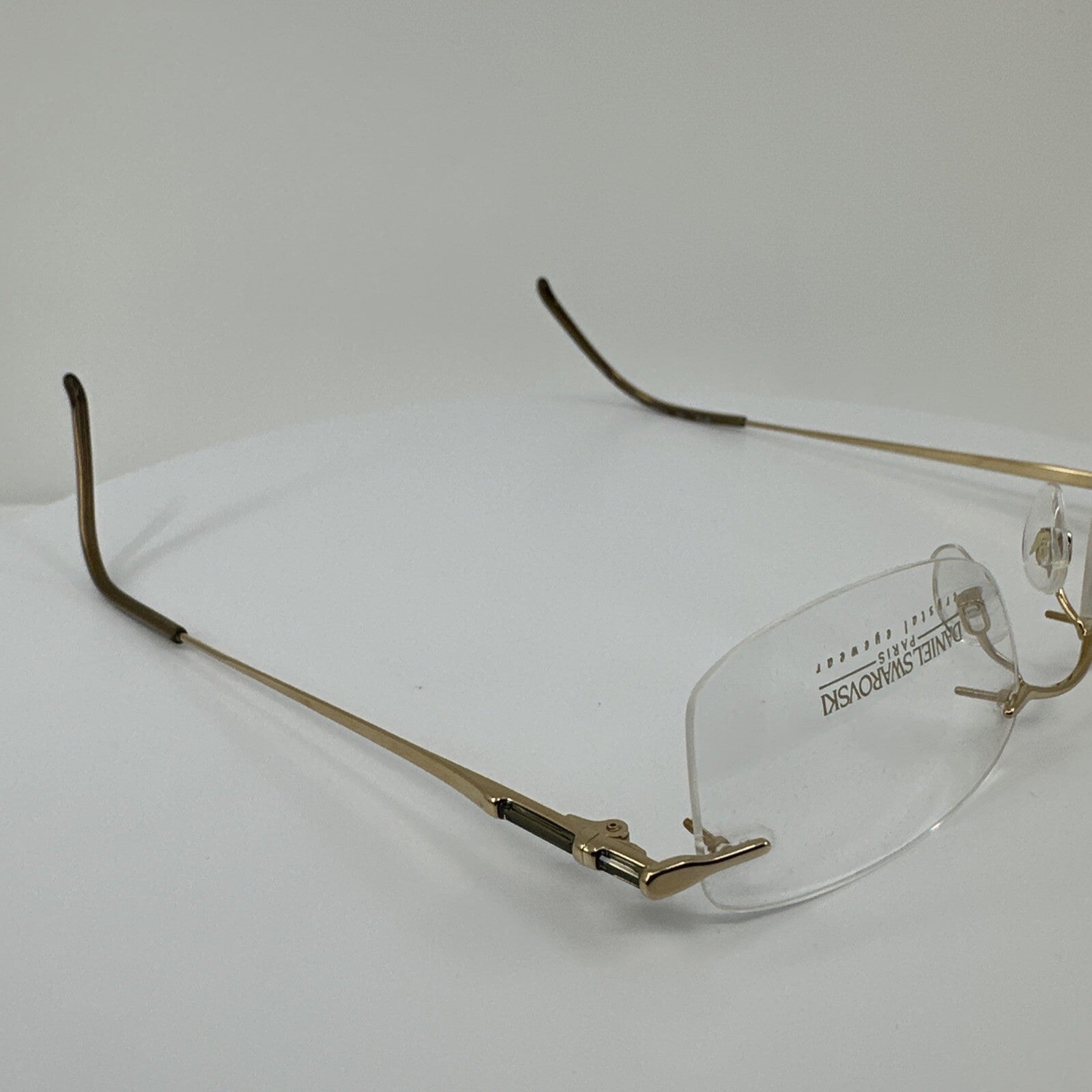 Vintage Daniel Swarovski S 112 Gold Eyeglasses - Super Vision Optical