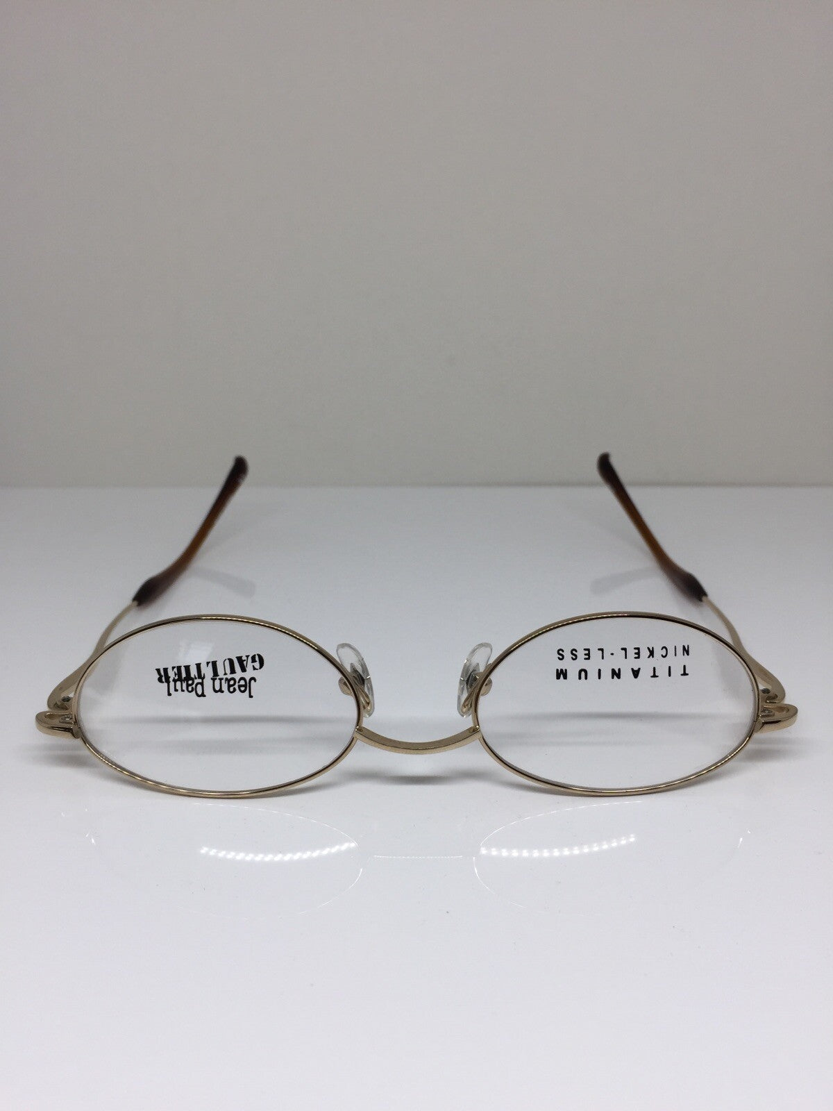Vintage Jean Paul Gaultier JPG 55-0034 Gold Eyeglasses - Super Vision Optical