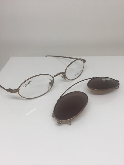 Vintage Calvin Klein CK 149 Gold Sunglasses - Super Vision Optical