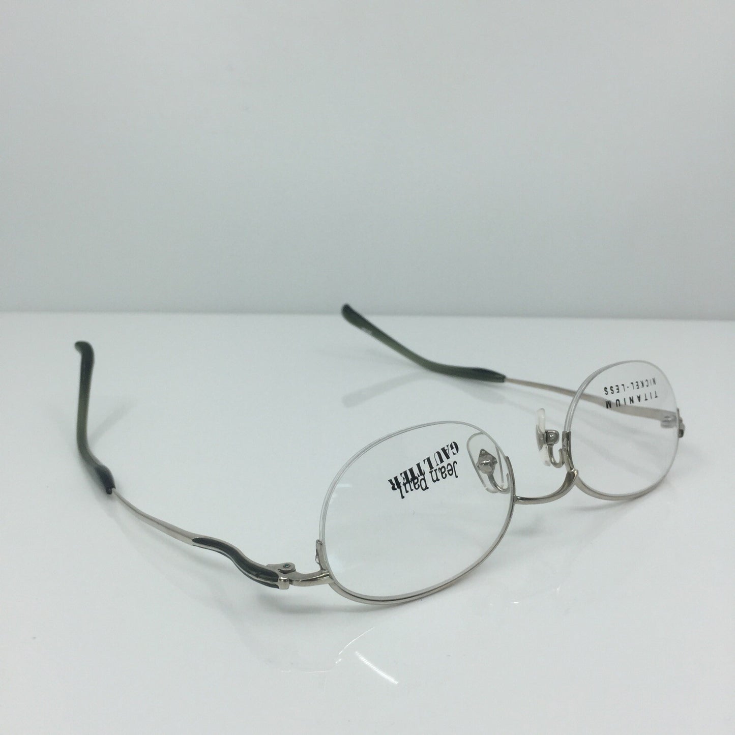 Vintage Jean Paul Gaultier JPG 55-0031 Silver Eyeglasses - Super Vision Optical