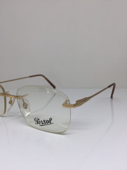 Vintage Persol 2106-V Gold Eyeglasses - Super Vision Optical