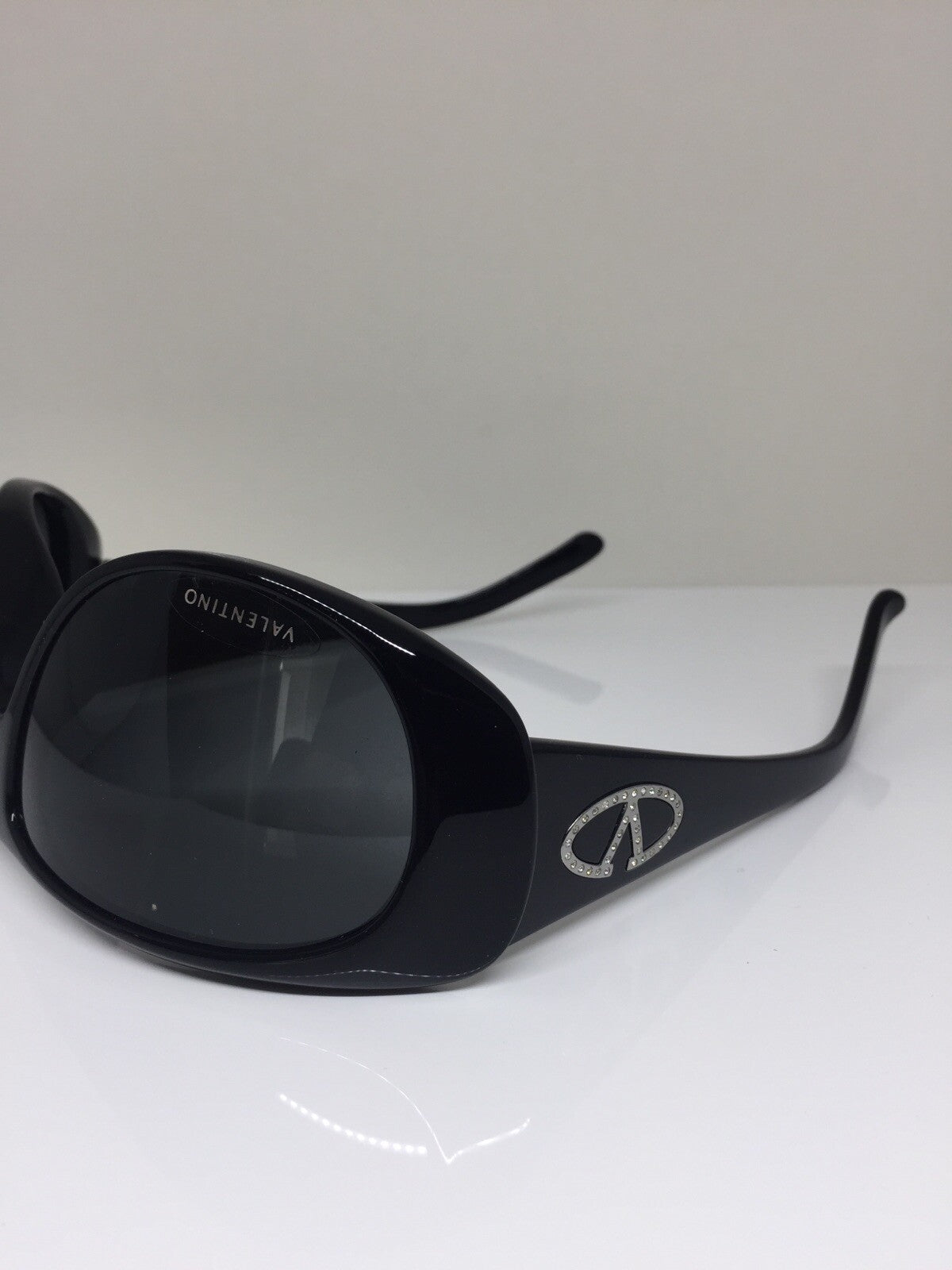 Vintage Valentino 5448/S Black Sunglasses - Super Vision Optical
