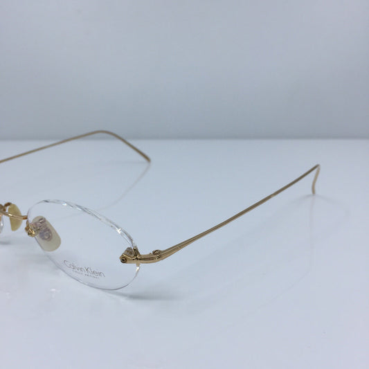 Vintage Calvin Klein CK CLASSIC EDITIONS C9 Gold Sunglasses - Super Vision Optical