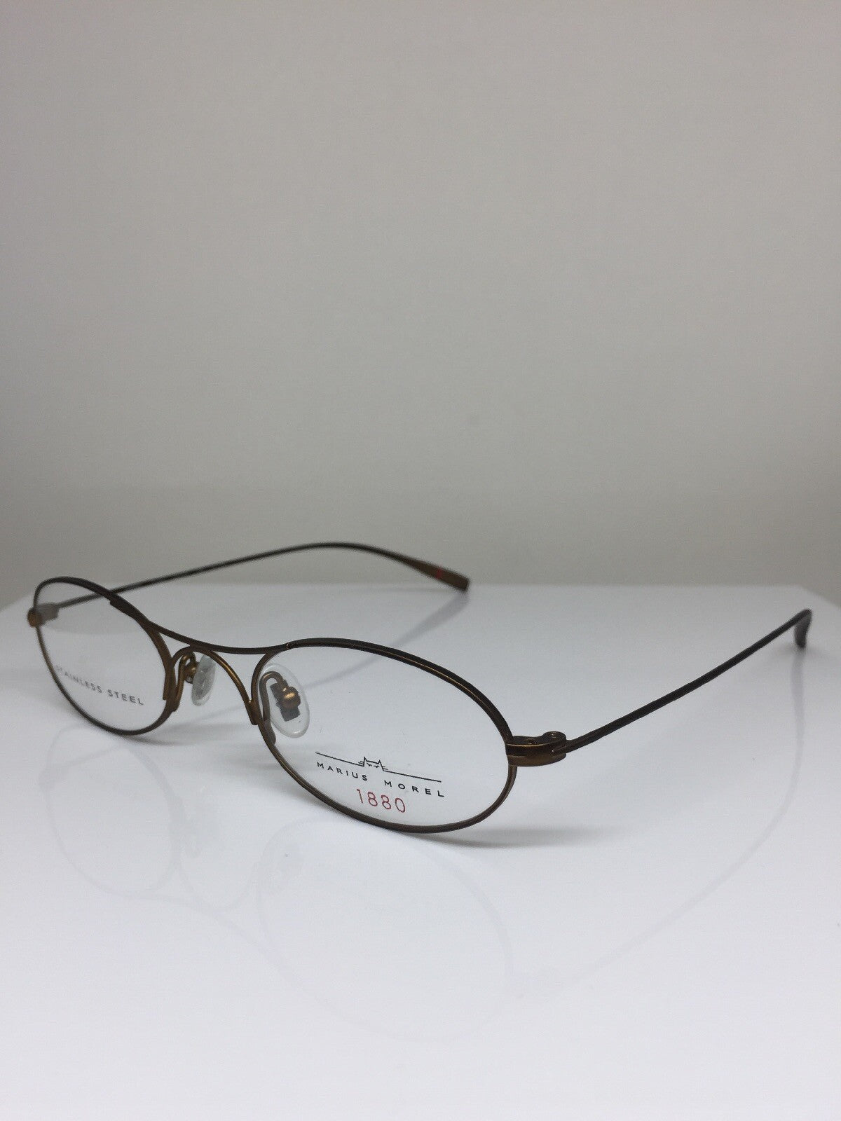 Vintage Marius Morel 1880 M. 1716M Brown Eyeglasses - Super Vision Optical