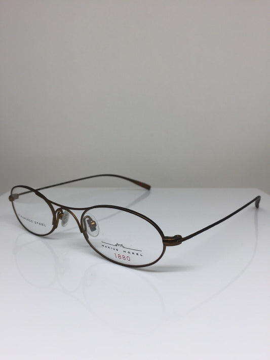 Vintage Marius Morel 1880 M. 1716M Brown Eyeglasses - Super Vision Optical