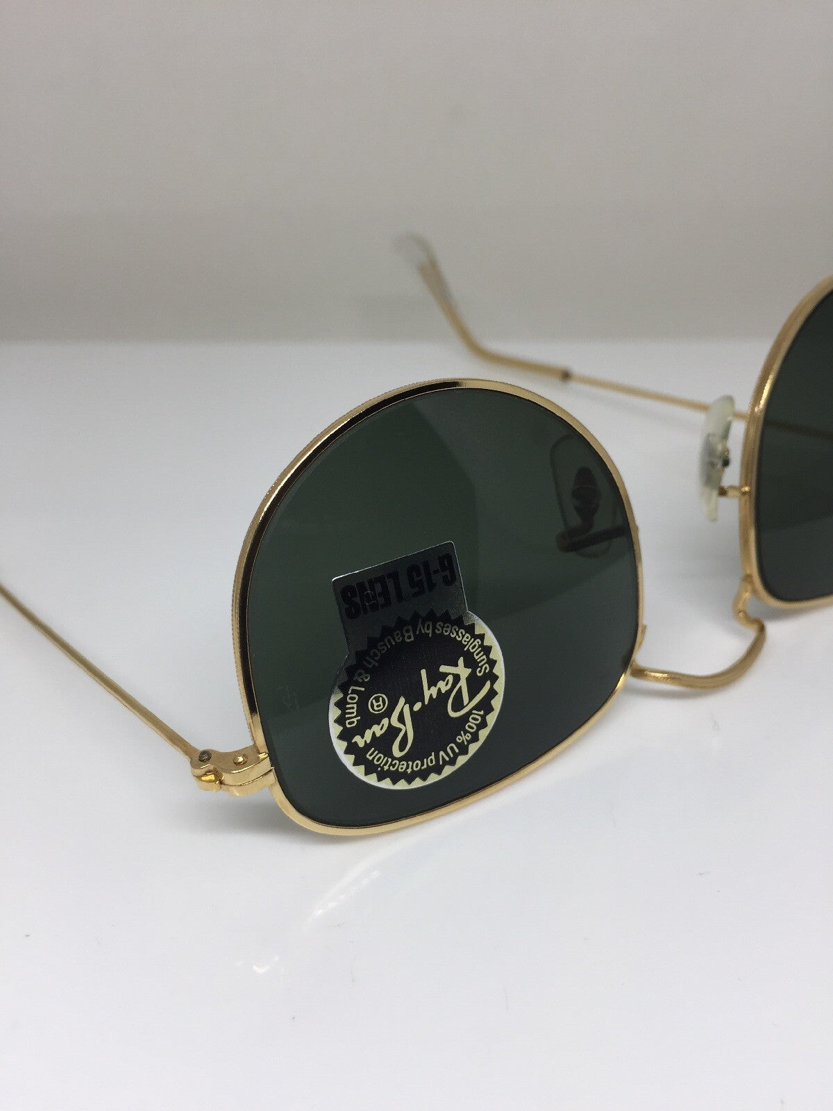Vintage Ray-Ban W0978 Gold Sunglasses - Super Vision Optical