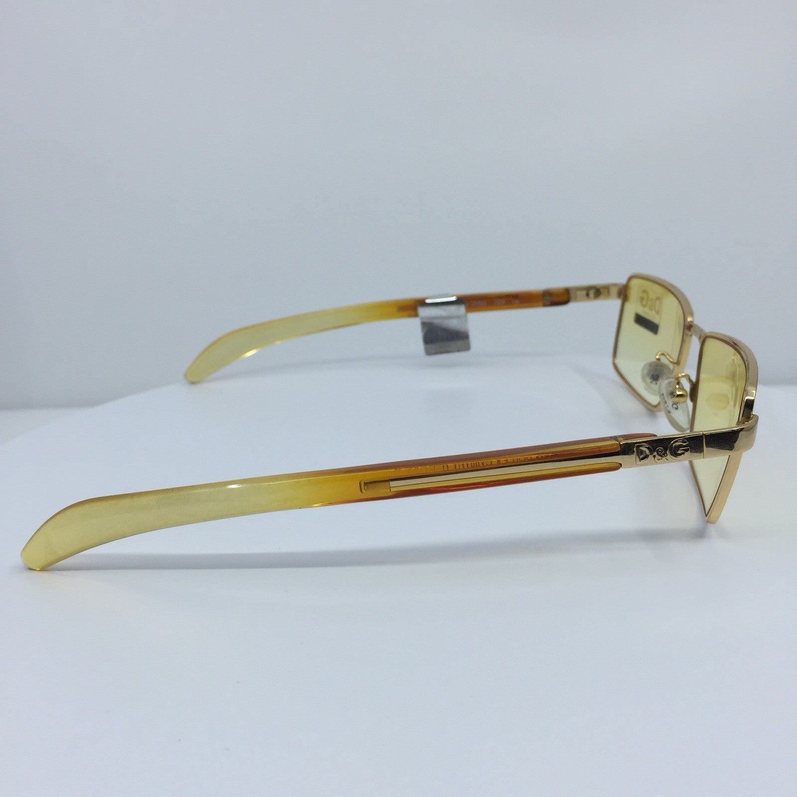 Vintage Dolce & Gabbana DG 2050 Gold Sunglasses - Super Vision Optical