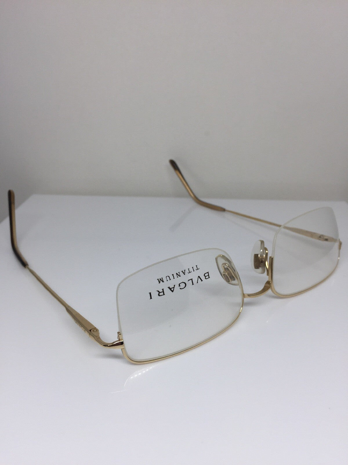 Vintage Bvlgari BVL 144-T Gold Eyeglasses - Super Vision Optical