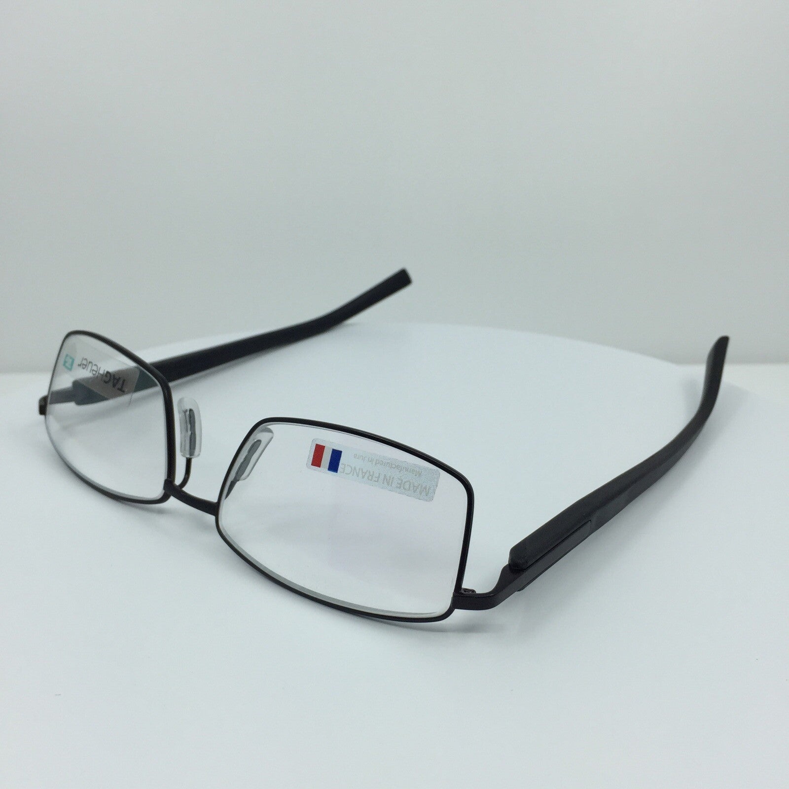 Vintage Tag Heuer TH 8007 Black Eyeglasses - Super Vision Optical