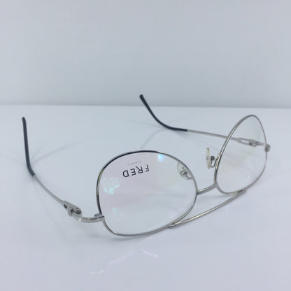 Vintage Fred Lunettes Alaska C2 Silver Eyeglasses - Super Vision Optical