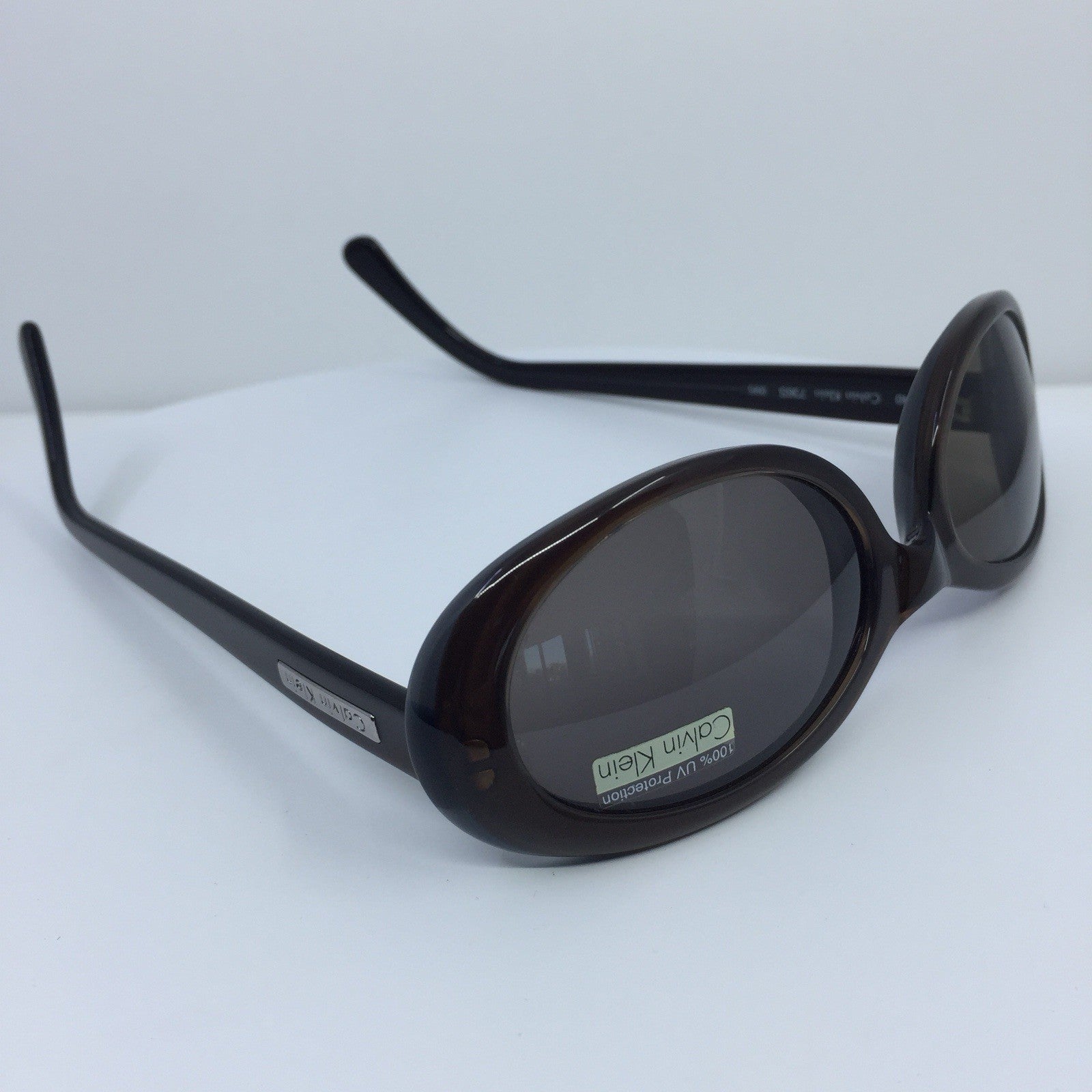 Vintage Calvin Klein CK 736, CK 736S, CK 736-S Brown Sunglasses - Super Vision Optical