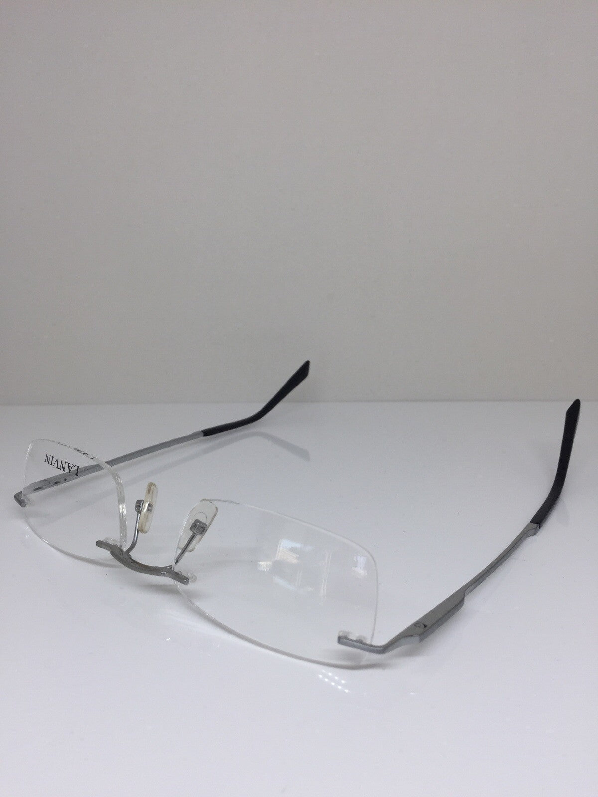 Vintage Lanvin LV 3105 Silver Eyeglasses - Super Vision Optical
