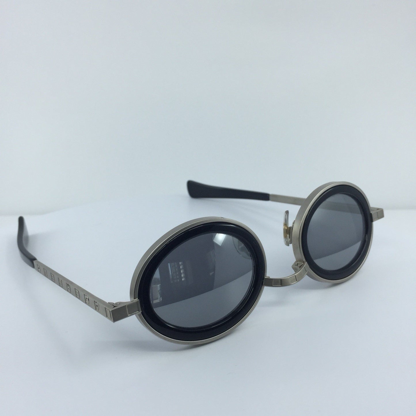 Vintage Karl Lagerfeld 4100 Silver Sunglasses - Super Vision Optical