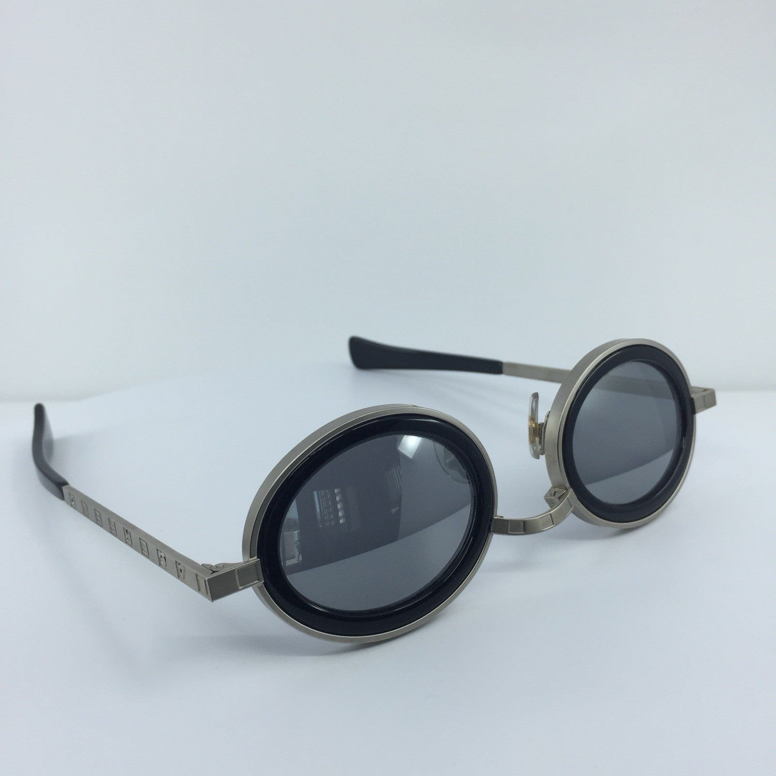 Vintage Karl Lagerfeld 4100 Silver Sunglasses - Super Vision Optical
