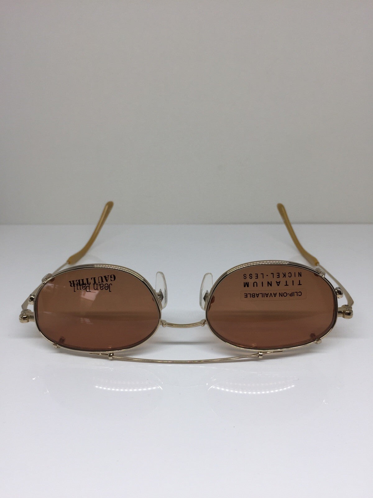 Vintage Jean Paul Gaultier JPG 55-0027 Gold Eyeglasses - Super Vision Optical