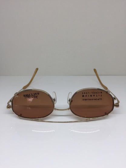 Vintage Jean Paul Gaultier JPG 55-0027 Gold Eyeglasses - Super Vision Optical