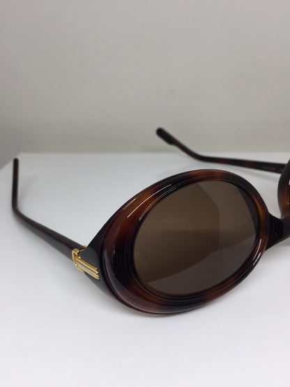 Vintage Cartier Frisson Brown Sunglasses - Super Vision Optical