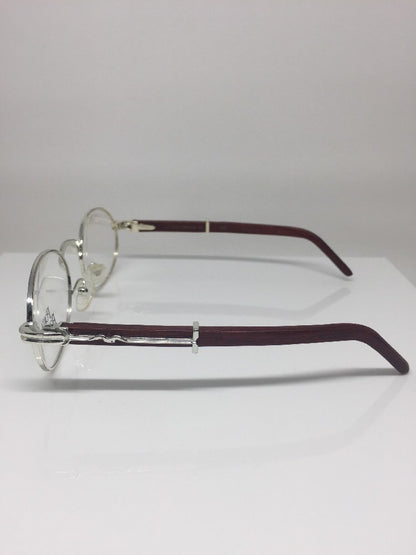 Vintage Porta Romana PORTA Romana 41 Silver Eyeglasses - Super Vision Optical