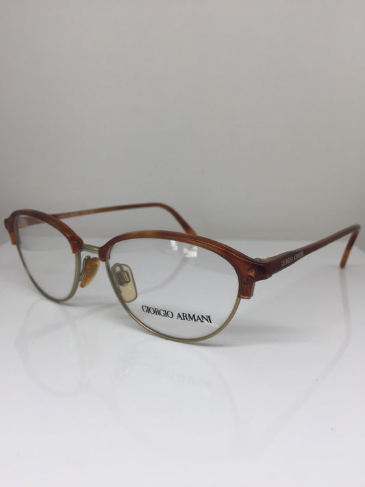Vintage Giorgio Armani GA 425 Gold Eyeglasses - Super Vision Optical