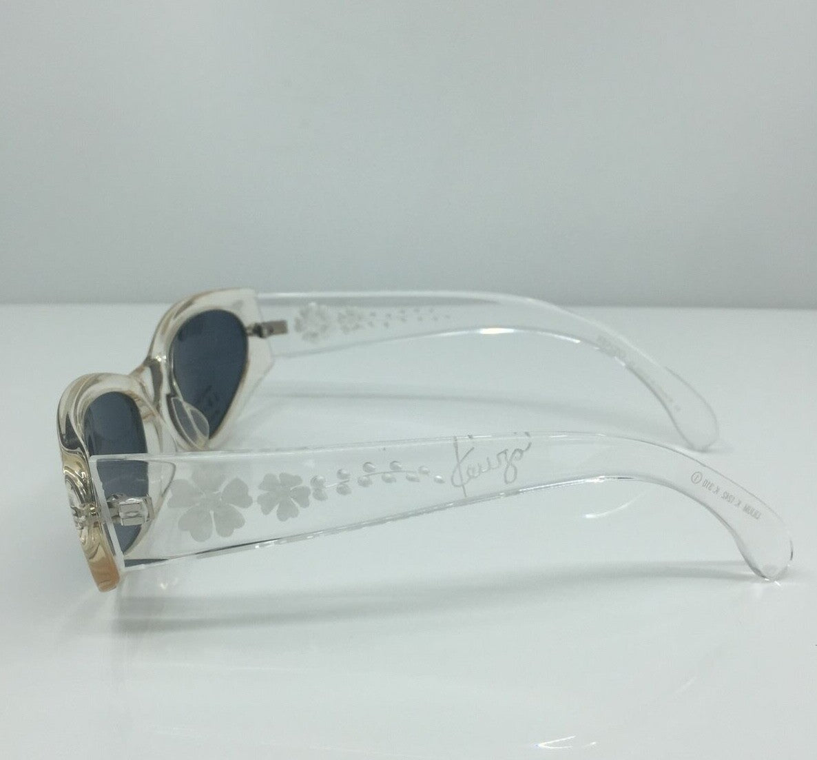 Vintage Kenzo Kenzo Lilium K. 1242 K. 310 Clear Sunglasses - Super Vision Optical
