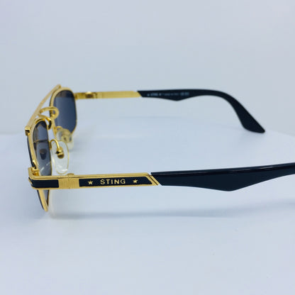 Vintage STING by Colors in Optics Mod. 652/Z Black Sunglasses - Super Vision Optical