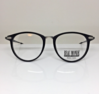 Vintage Beau Monde Collection Ramsey Gunmetal Eyeglasses - Super Vision Optical