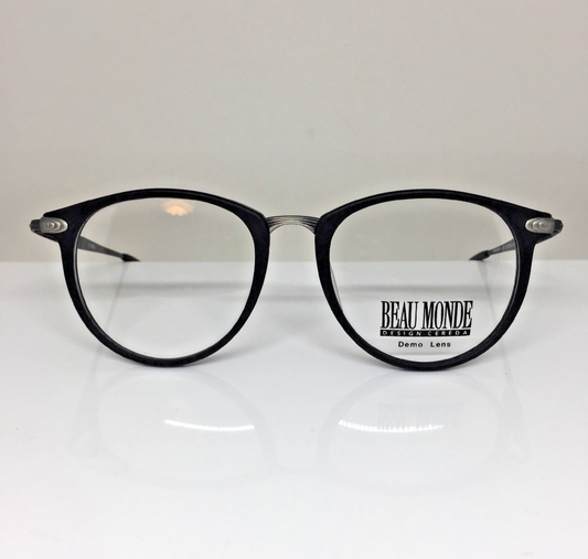 Vintage Beau Monde Collection Ramsey Gunmetal Eyeglasses - Super Vision Optical