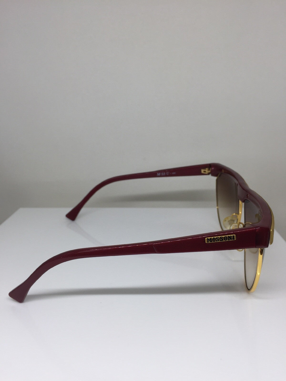 Vintage Missoni M 53 U Gold Sunglasses - Super Vision Optical