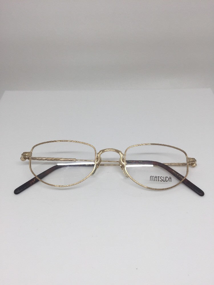 Vintage Matsuda 2878 Gold Sunglasses - Super Vision Optical
