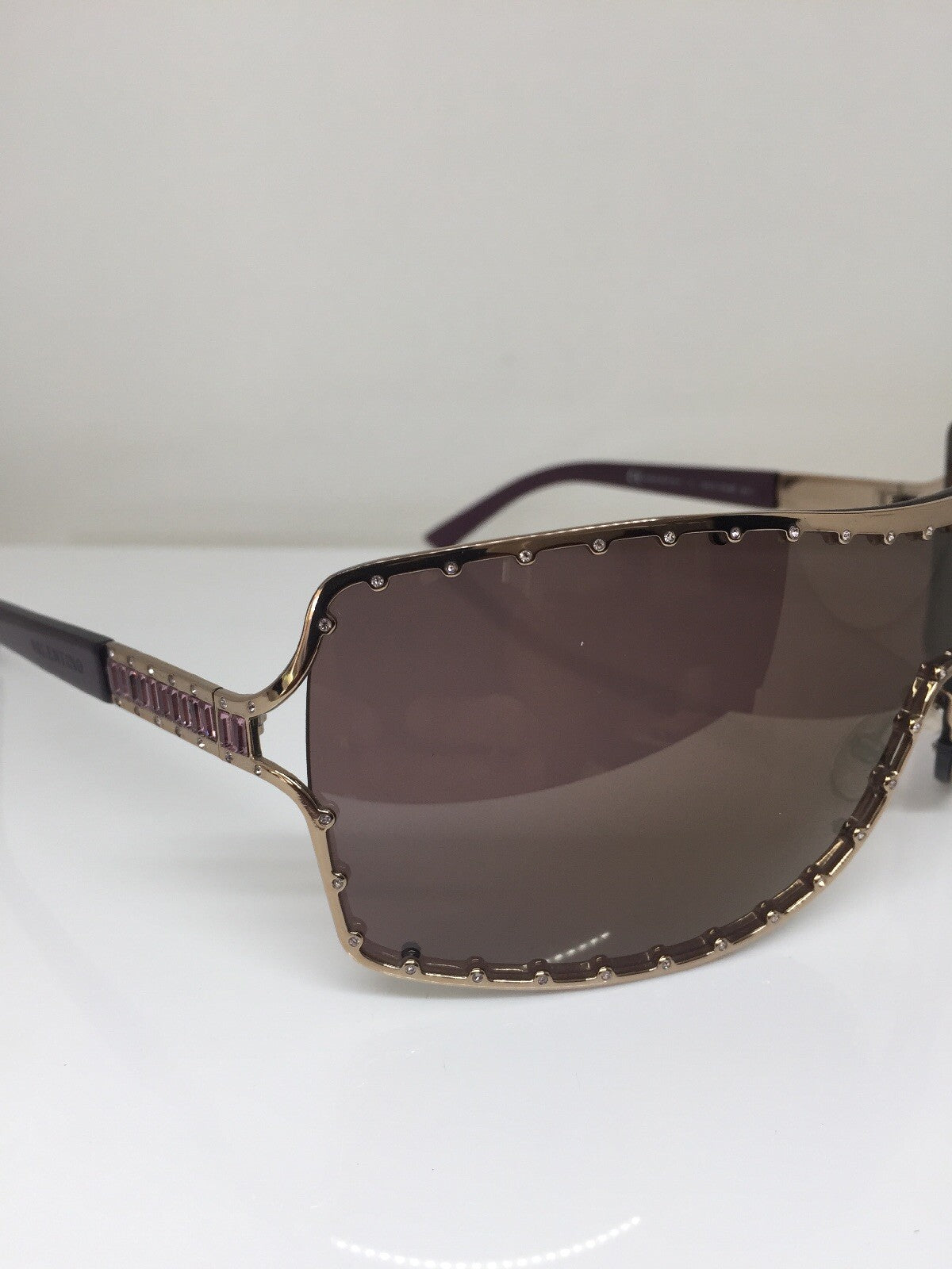 Vintage Valentino 5435/S Silver Sunglasses - Super Vision Optical