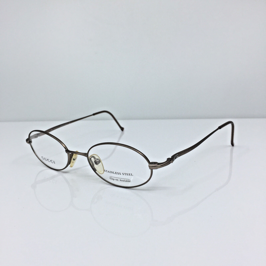Vintage Gucci GG 2649 Gold Eyeglasses - Super Vision Optical