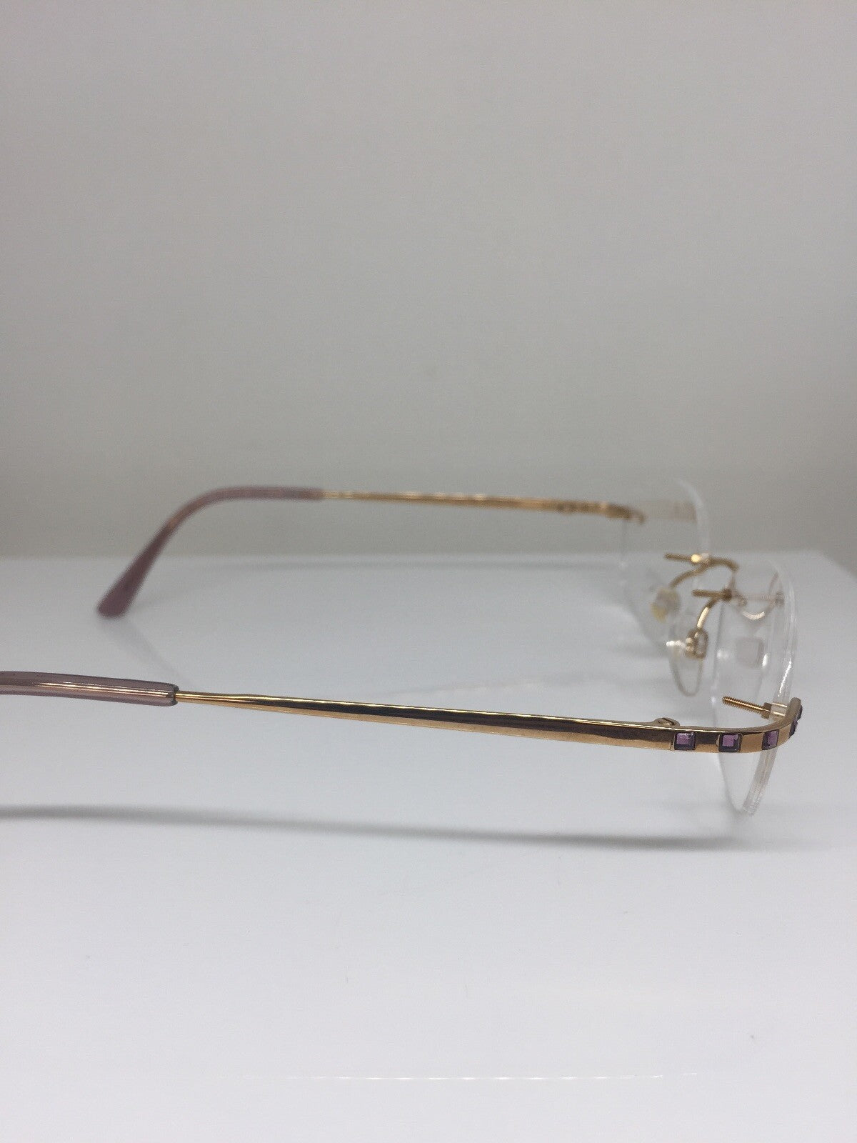 Vintage Daniel Swarovski S 036 Gold Eyeglasses - Super Vision Optical