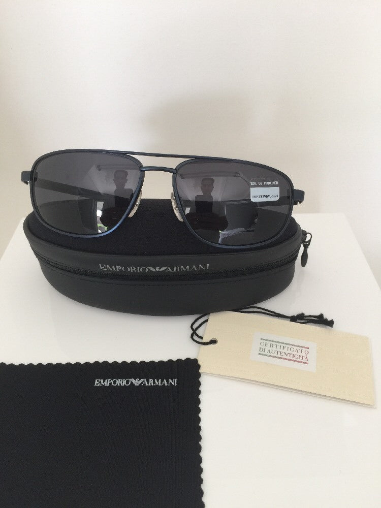Vintage Emporio Armani EA 068-S Blue Sunglasses - Super Vision Optical