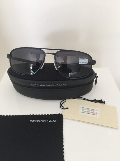Vintage Emporio Armani EA 068-S Blue Sunglasses - Super Vision Optical