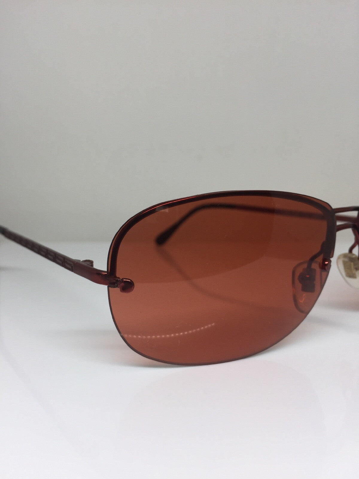 Vintage Versace X89 Red Sunglasses - Super Vision Optical