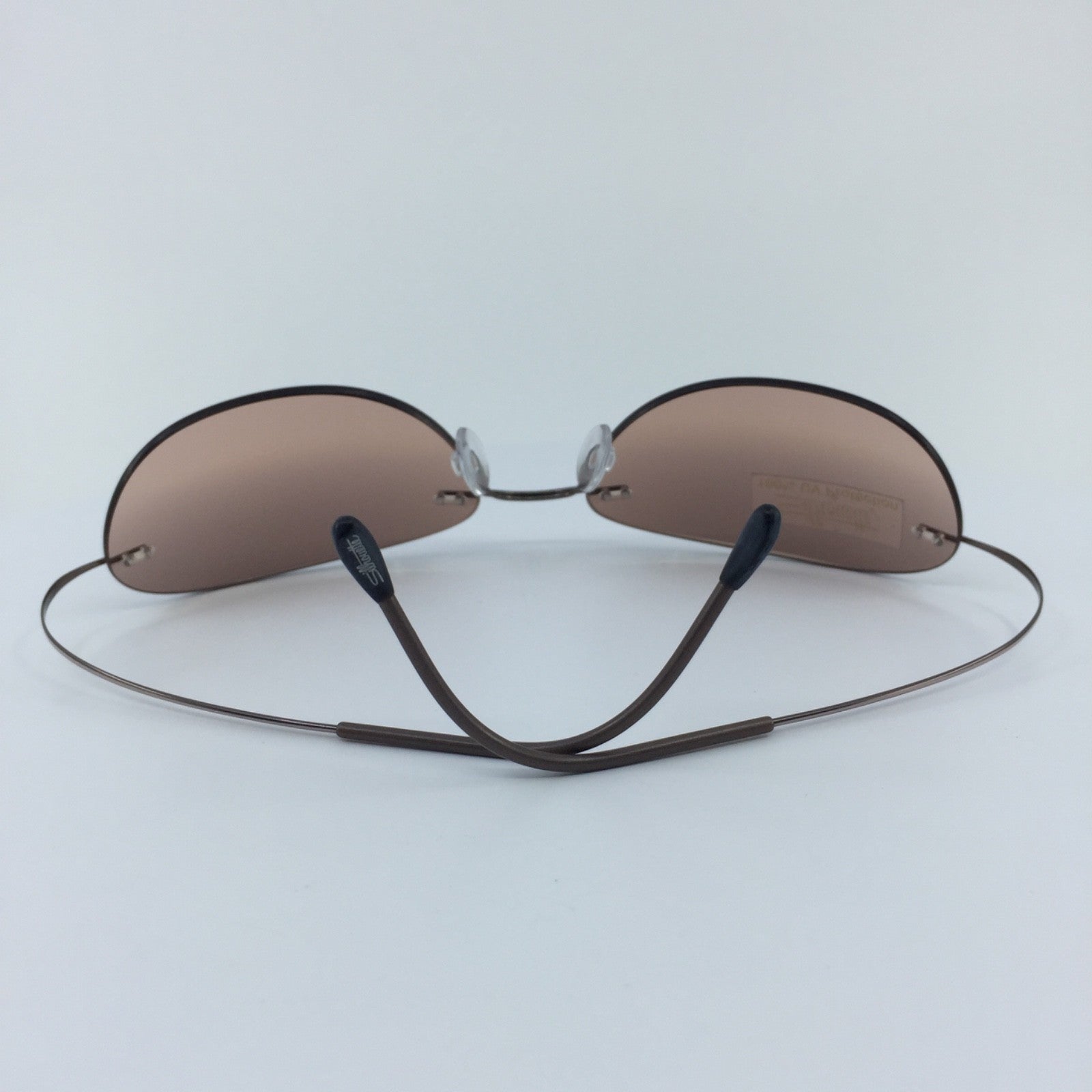 Vintage Silhouette TMA 8067 Brown Sunglasses - Super Vision Optical
