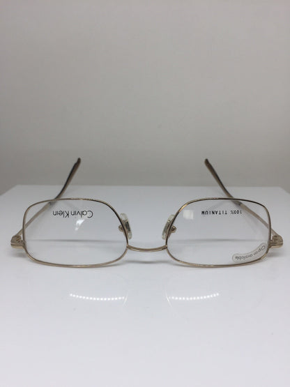 Vintage Calvin Klein CK 541 Gold Sunglasses - Super Vision Optical