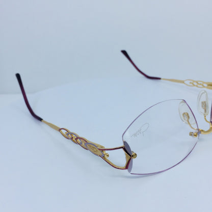 Vintage Cazal MOD 165 Gold Eyeglasses - Super Vision Optical