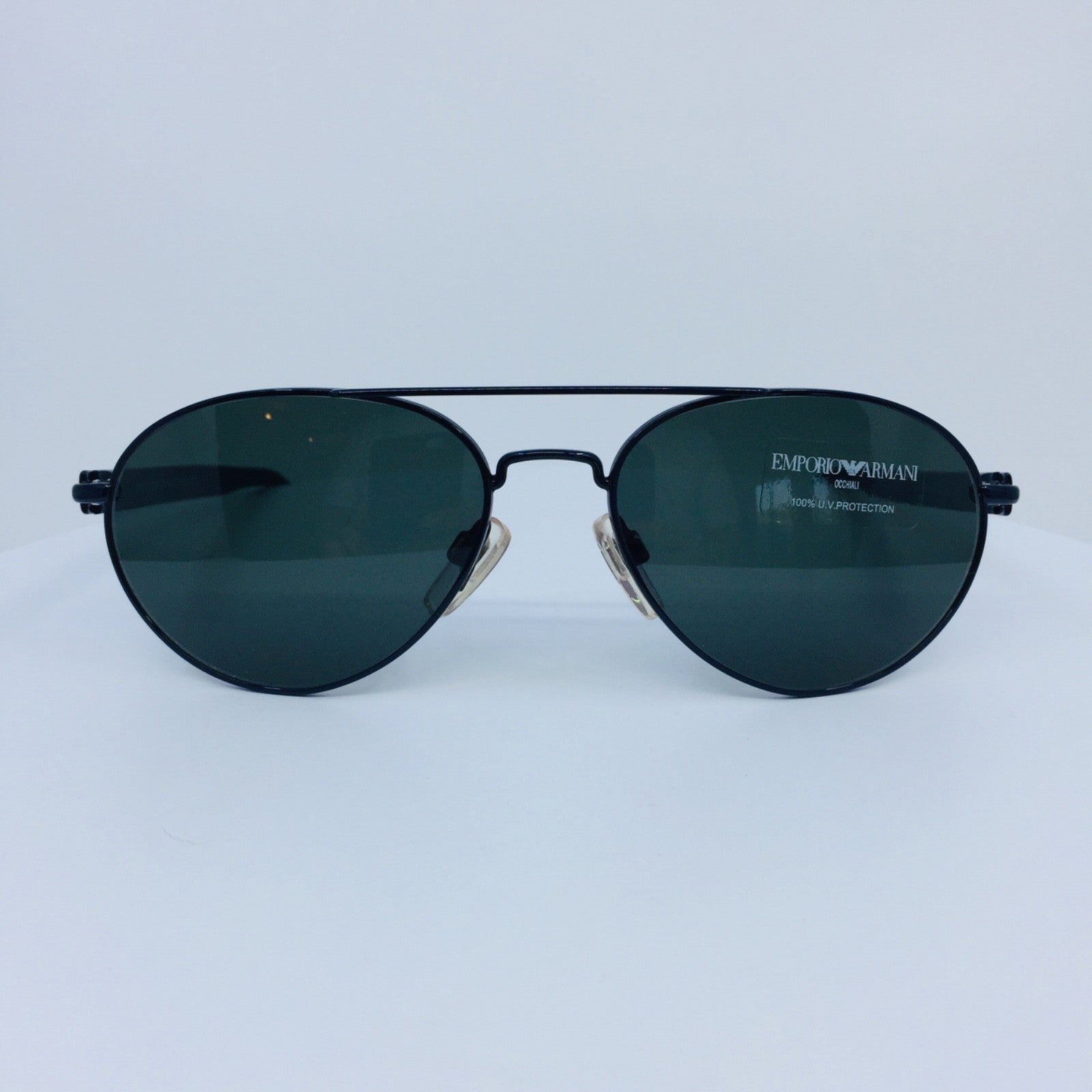 Vintage Emporio Armani EA 092-S Blue Sunglasses - Super Vision Optical